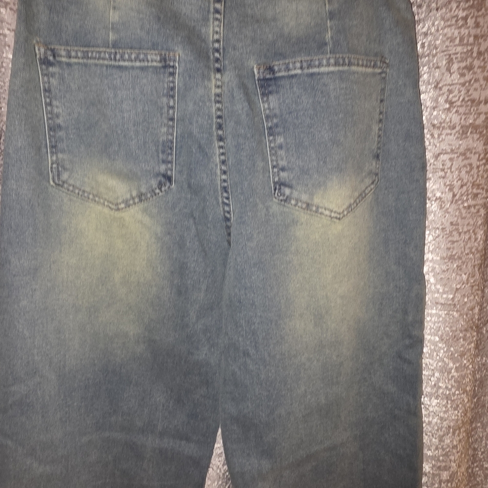 DAVI & DANI Denim Jeans with Multicolor Hem - Picture 8 of 9